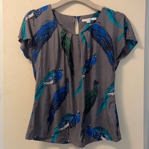Boden peacock top
